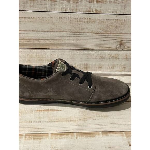 Eco Sneaks Simple Gray Suede Men's‎ Sneaker Shoe Size US 13 - Picture 5 of 9